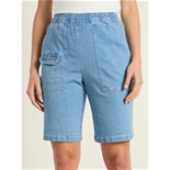 12s11-elastic-waist-denim-shorts