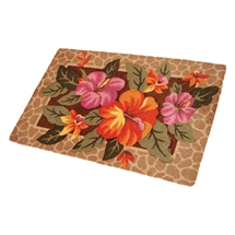Floral Floor Mat