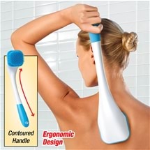 Long Reach Silicone Bath Brush