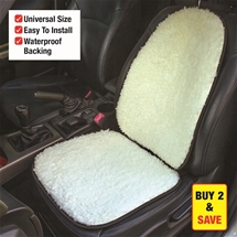 Fleece Car Seat Cushion