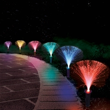 Fibre Optic Garden Lights