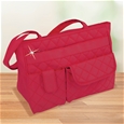 Red Diamond Quilted Bag_B429_0