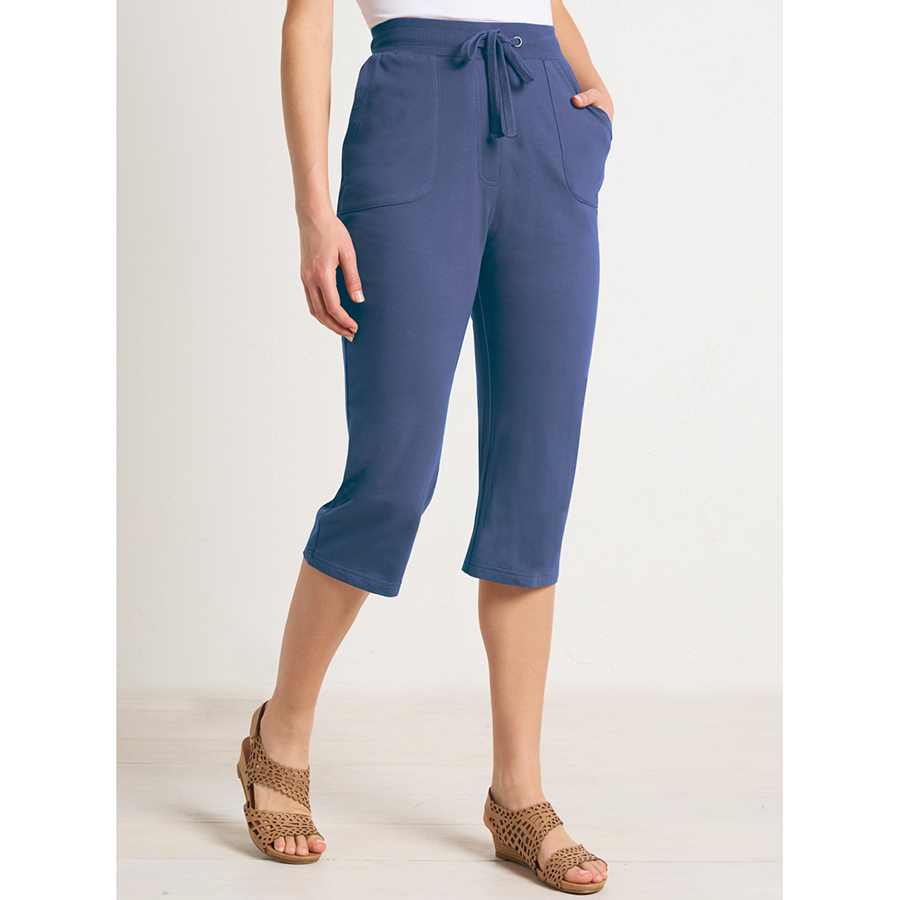 Rib Waist Capris - Magnamail