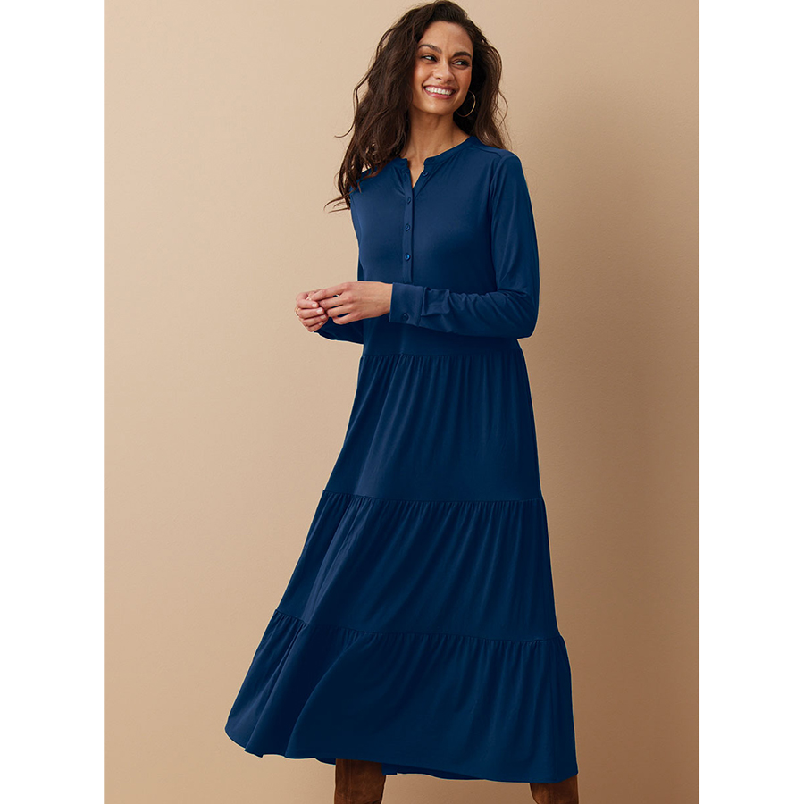 Tiered Jersey Dress - Magnamail