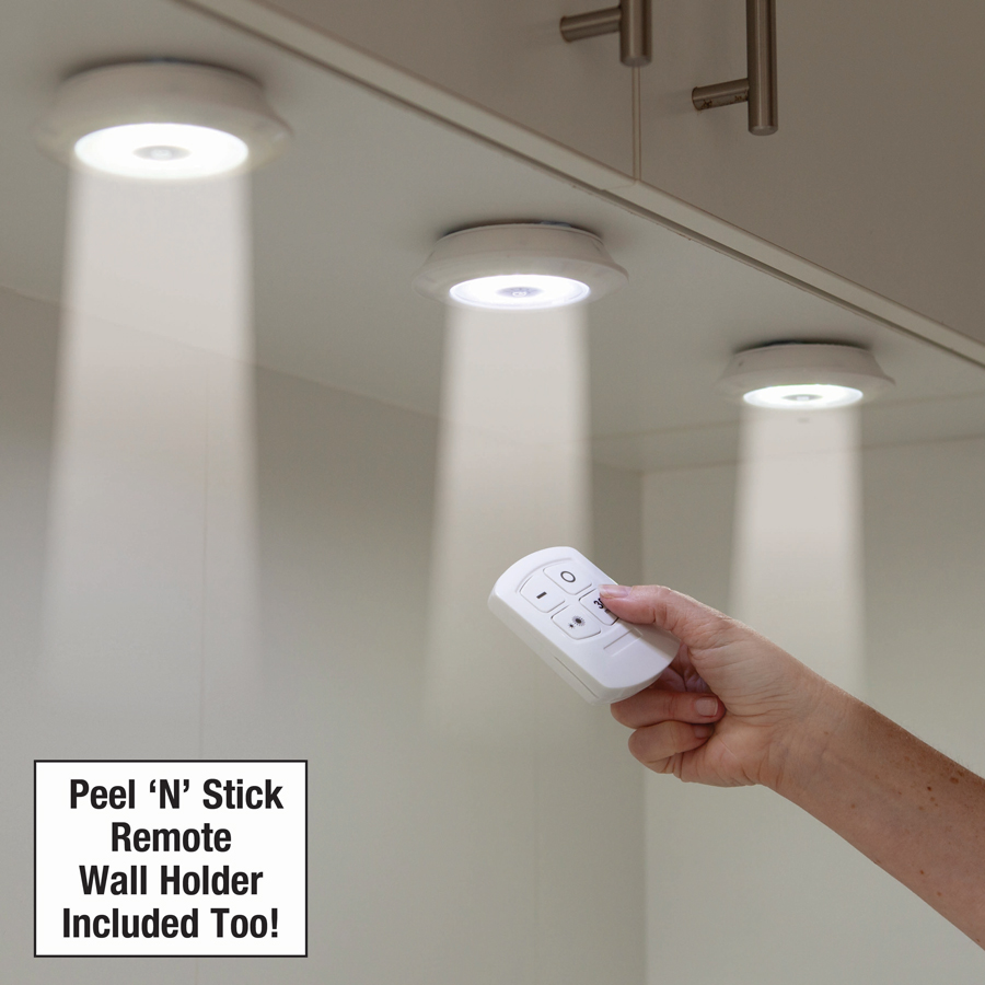 Stick on remote control cheap lights