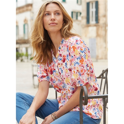 Brilliant Blossoms Blouse - Magnamail